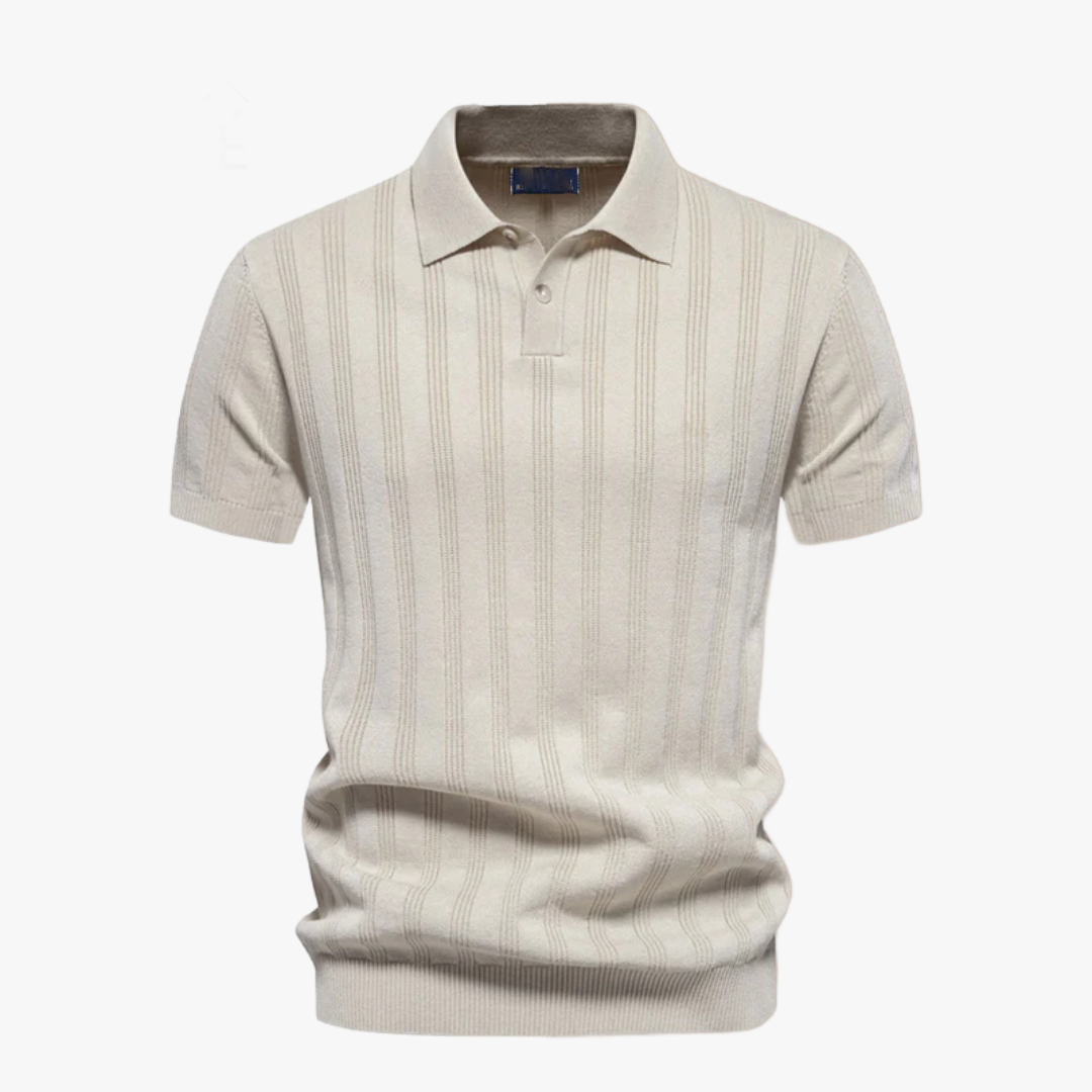 Polo de punto estructurado - Promoción de verano