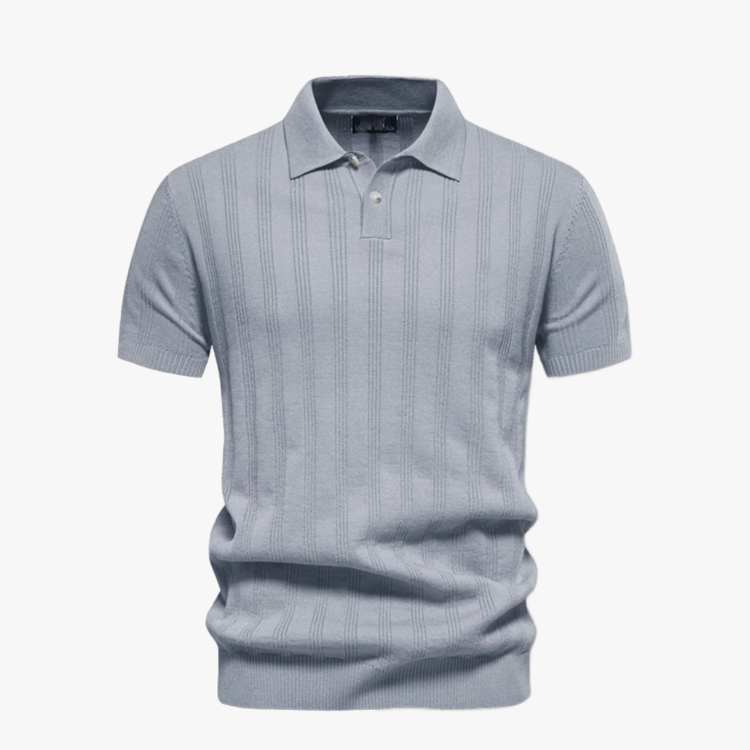 Polo de punto estructurado - Promoción de verano