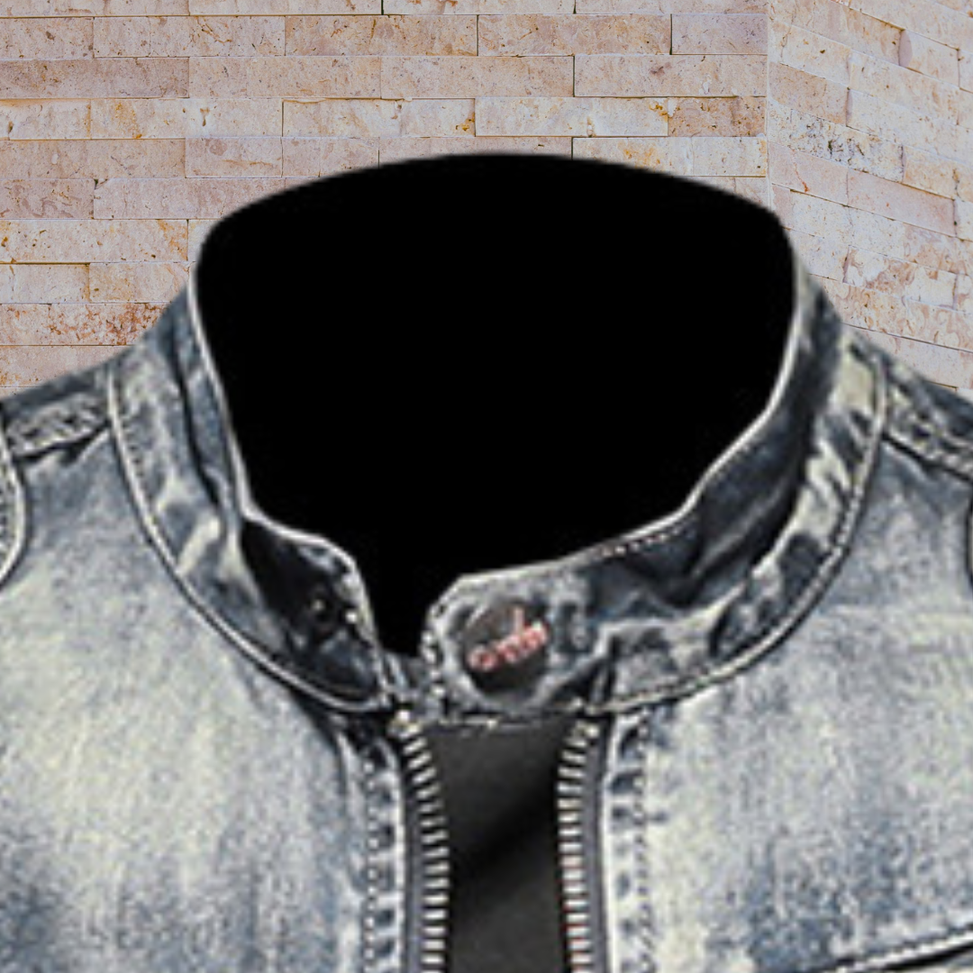 Jason | Chaqueta robusta y moderna con cuello alto