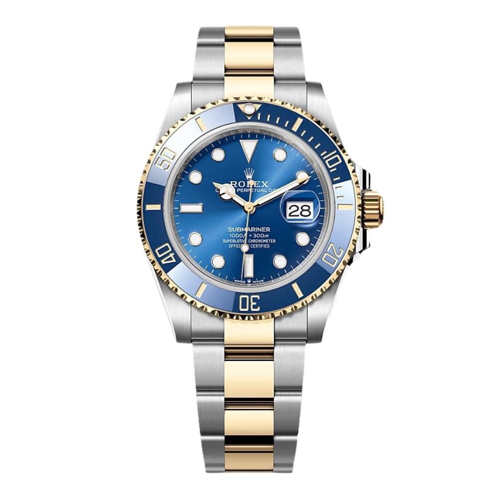 RLX Submariner Date 126613LB "bluesy" men's wristwatch