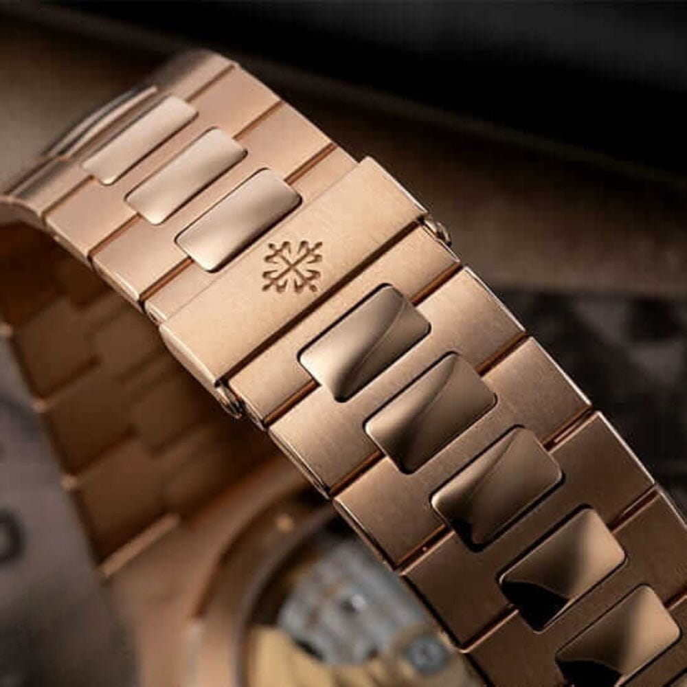 PTK P. Nautilus Chronograph 5980/1R-001 Rose Gold, Black Dial