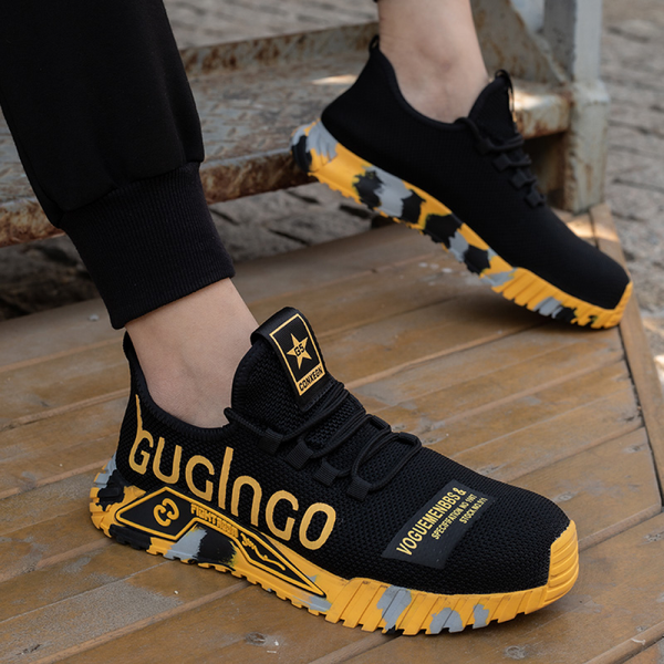 Indestructible hard-wearing shoes for men