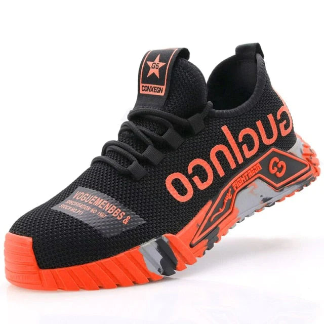 Indestructible hard-wearing shoes for men