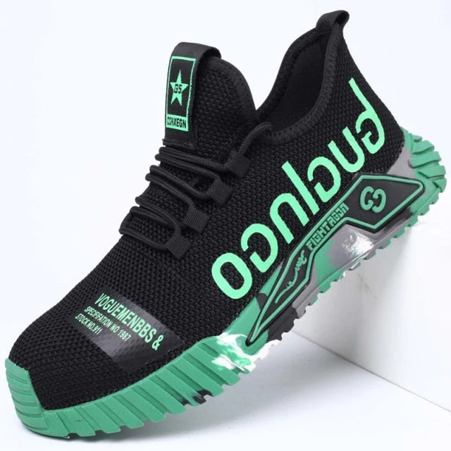 Indestructible hard-wearing shoes for men
