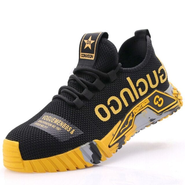 Indestructible hard-wearing shoes for men