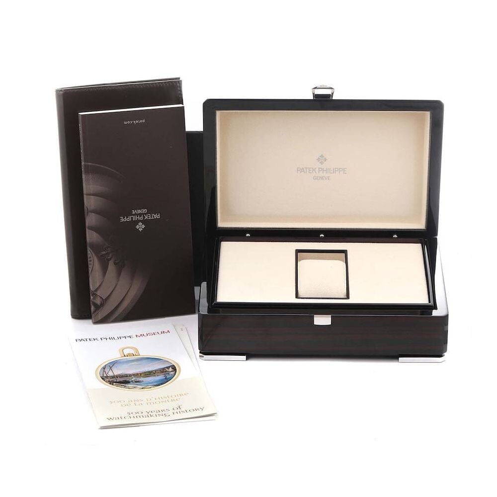PTK P. Nautilus Chronograph 5980/1R-001 Rose Gold, Black Dial