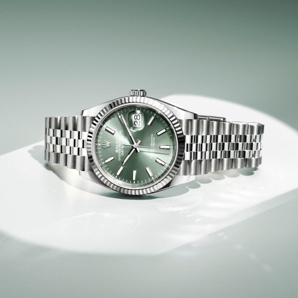 RLX Datejust Green Dial Jubilee Bracelet 41mm