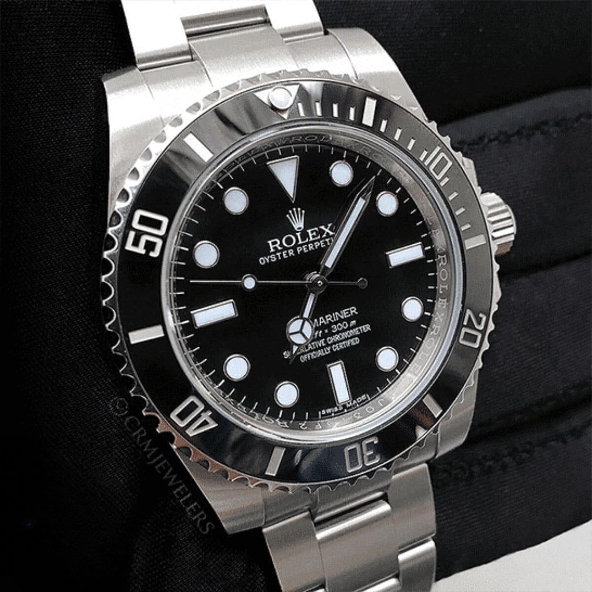 RLX Submariner Date 116610LN "Black Ceramic" Men's Wristwatch
